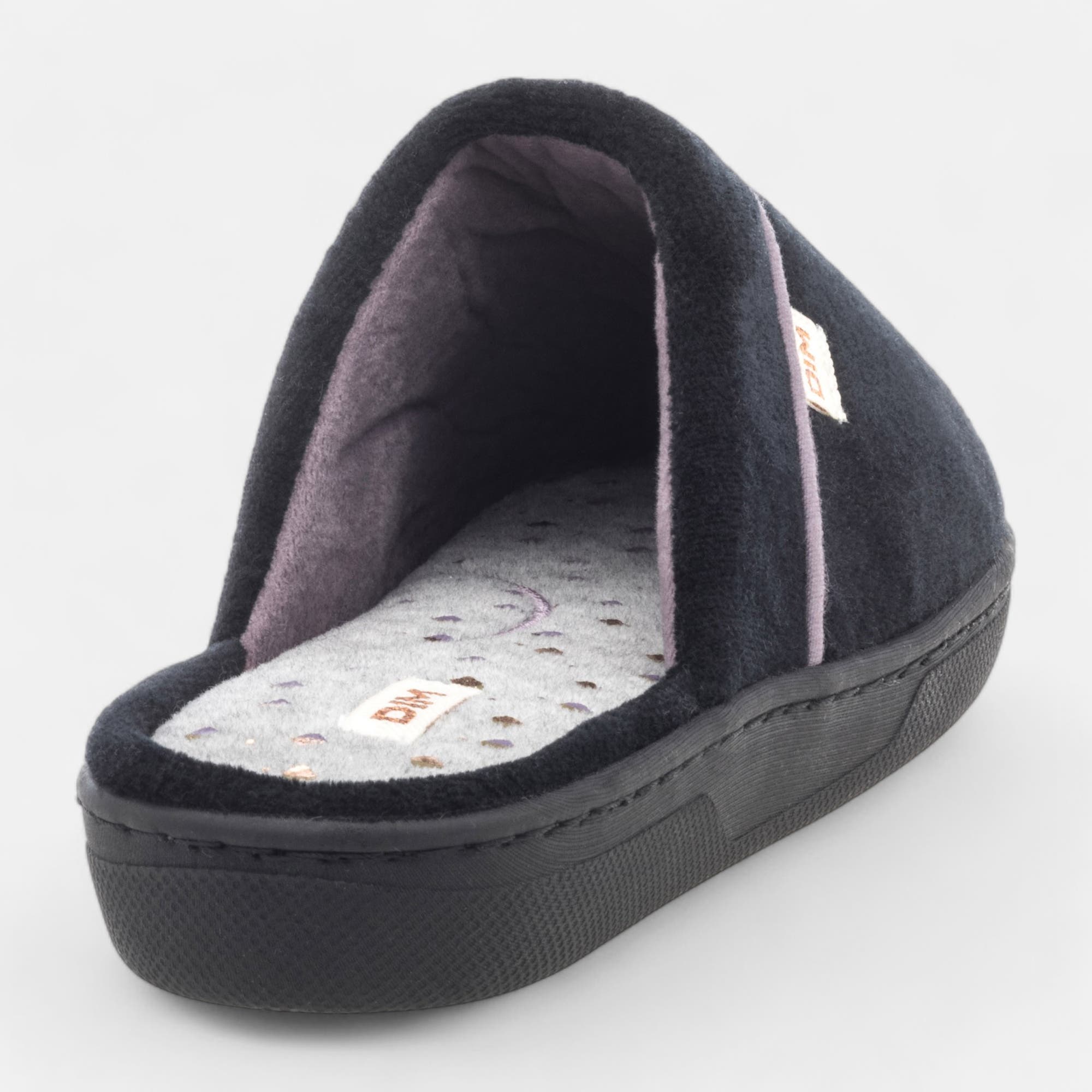 Pantoufles mules Femme noir