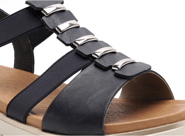 Rieker nu pieds plats femme v5051 bleu