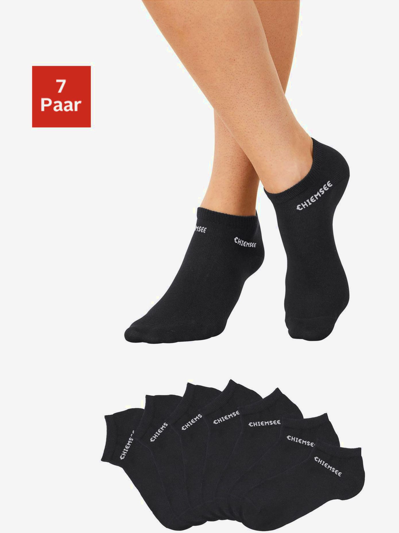 Lot de 7 paires de socquettes, une par jour