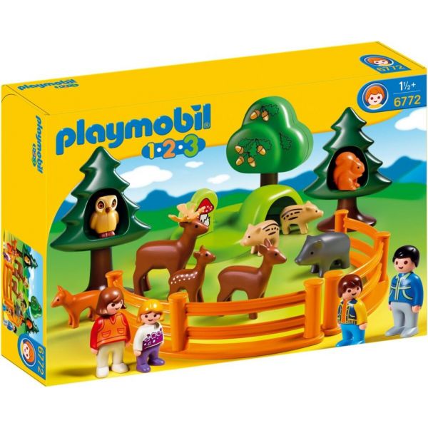 Playmobil Parque de Animais da Floresta 123 - 6772
