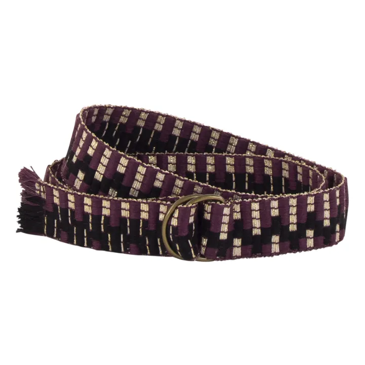 Sessùn Ceinture Eloa Fibres Recyclées | Violet