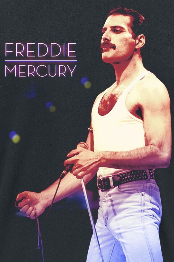 Freddie Mercury - Mic Photo | Queen T-Shirt Manches courtes