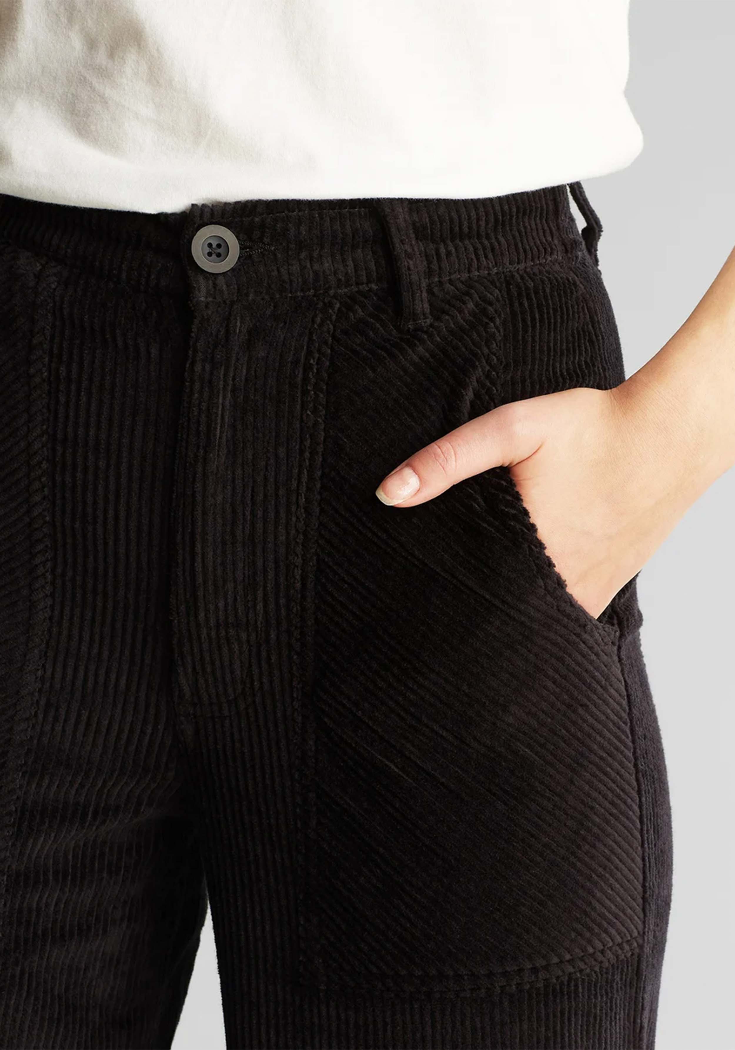 Dedicated Cord-Hose Vara Workwear Corduroy Black