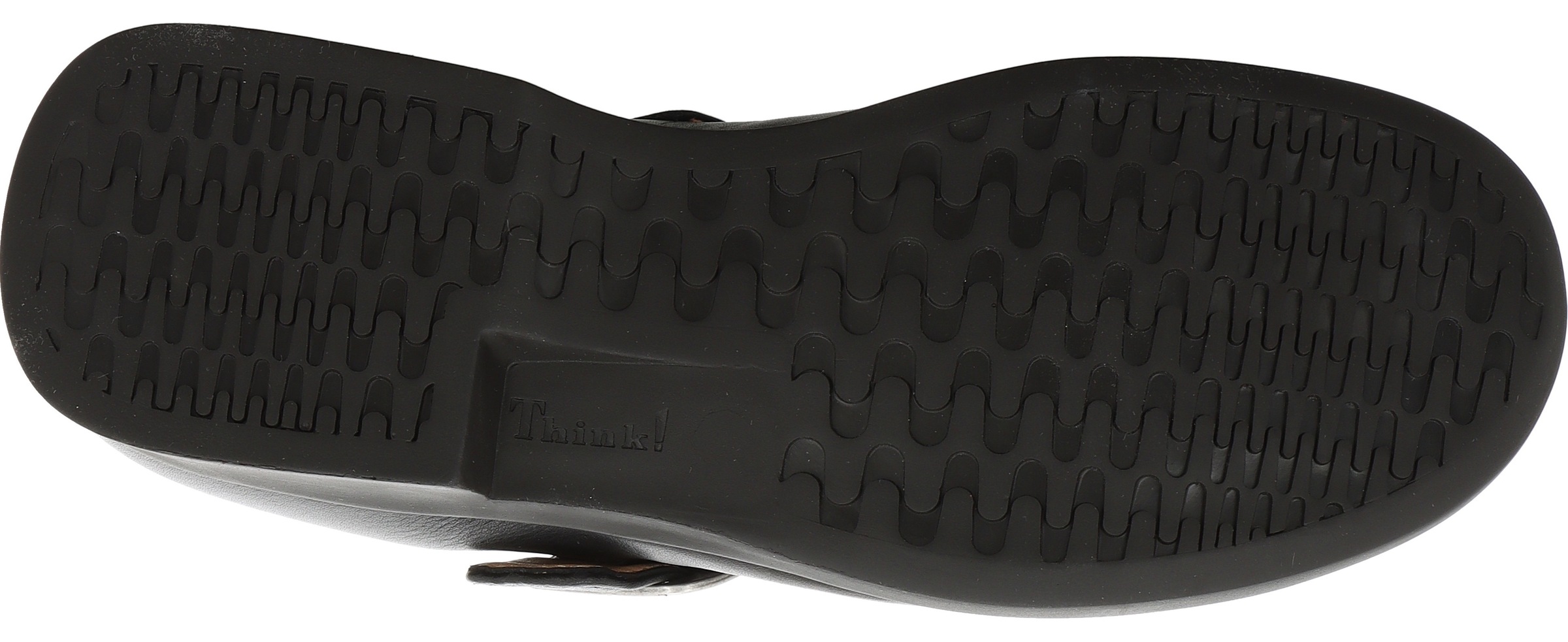Think! Riemchenballerina »Spangenballerina PENSA«  Festtagsschuh, Berufsschuh, Klettschuh mit Wechselfussbett