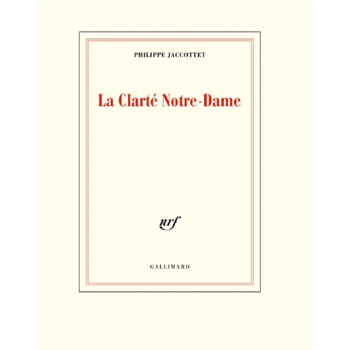 La Clarté Notre-Dame · Occasion