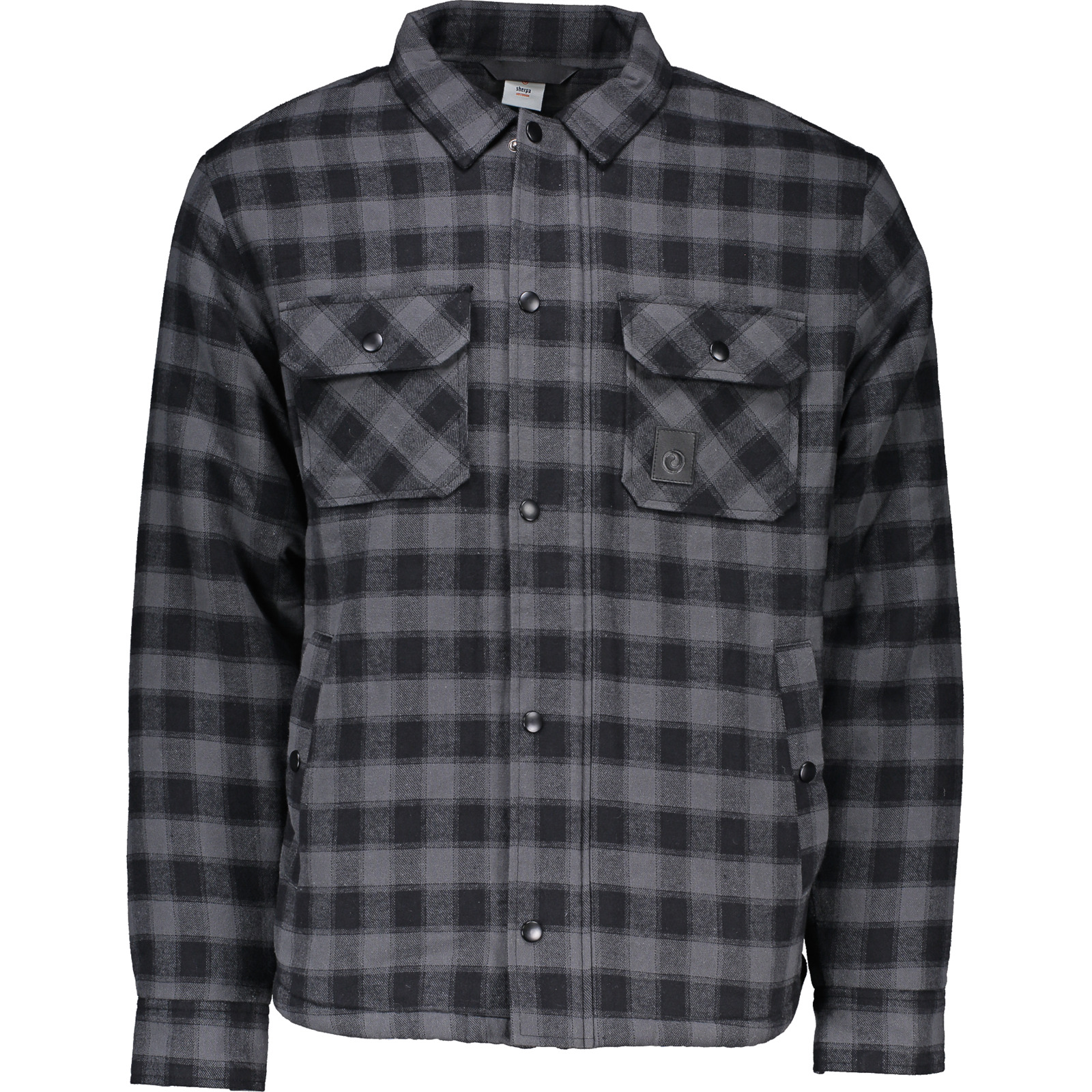 Sherpa Herren-Hemdjacke Tinau S, grau