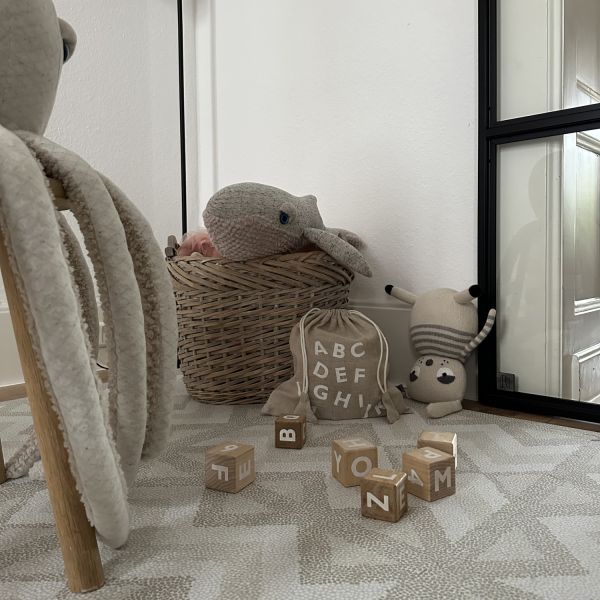 Eeveve Speel Mat - Kilim - Feather Gray