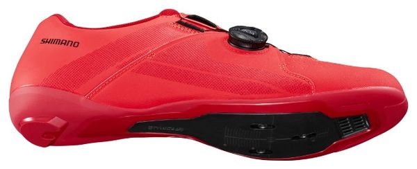 Paire de Chaussures Route Shimano RC300 Rouge