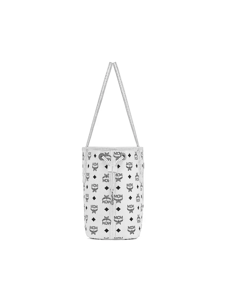 MCM Wendetasche - Shopper LIZ Small weiss
