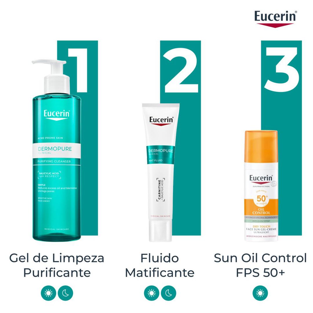 EUCERIN  DermoPure Fluido Matificante - 40ml