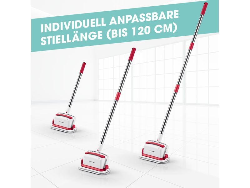 CLEANmaxx Reinigungsbürste  Inkl. 3 Aufsätzen, 4 V USB-C Bürste für eine gründliche Reinigung