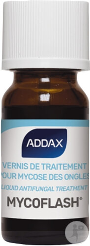 Addax Mycoflash Vernis De Traitement Pour Mycose Des Ongles 5ml