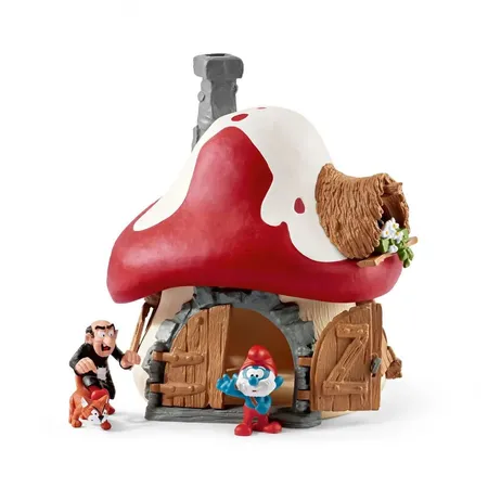 Schleich® 20803 Smurfs - Schlumpf Haus mit 2 Figuren