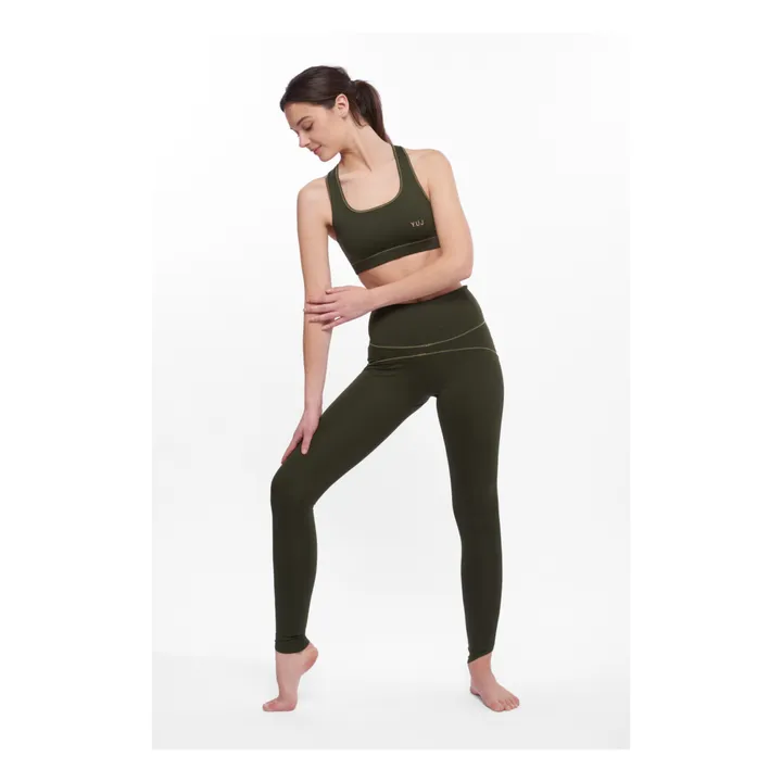 YUJ Paris Brassière Anahata | Vert kaki