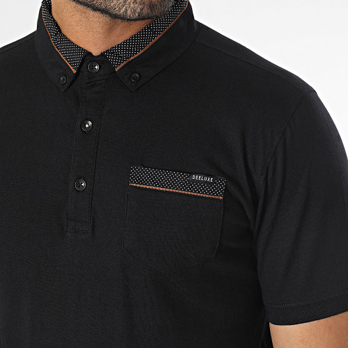 Polo Manches Courtes Fast Noir