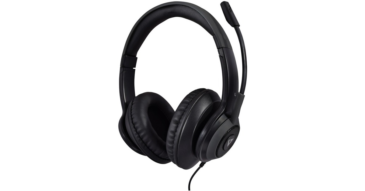 V7HC701 Premium Stereo Headset over-ear   (Zwart)