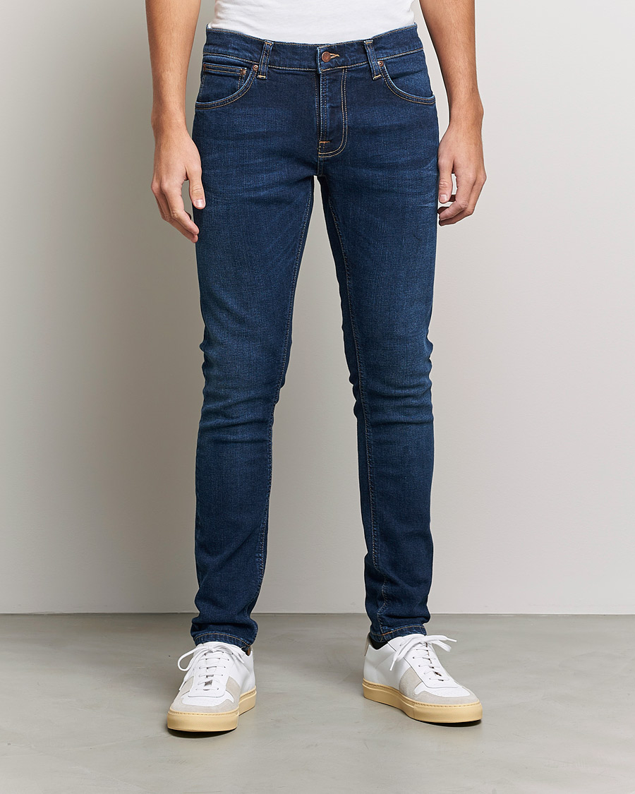 Nudie Jeans Tight Terry Jeans Dark Steel