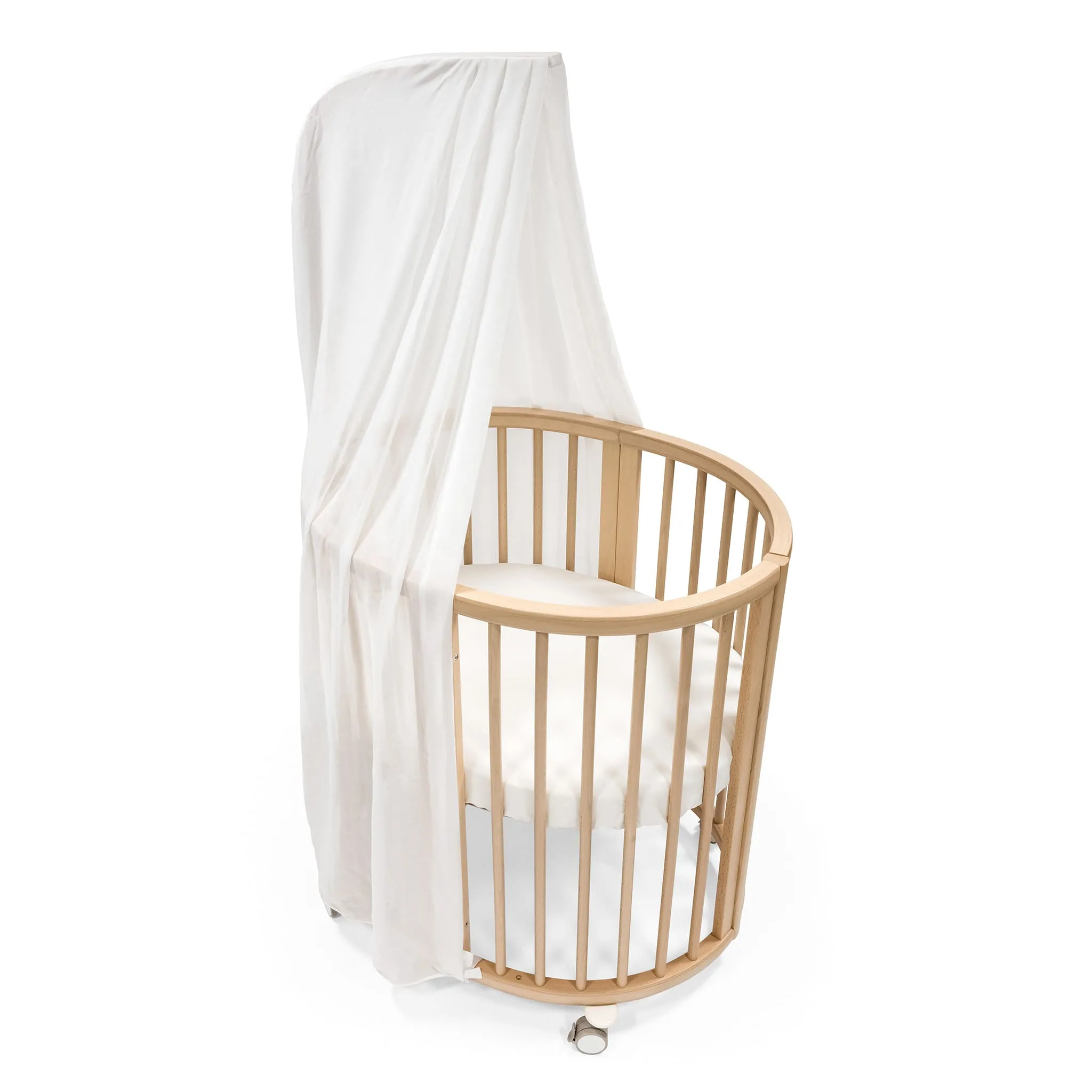 Stokke Voile de Lit pour Mini Couchette Stokke® Sleepi™ V3 - Blanc