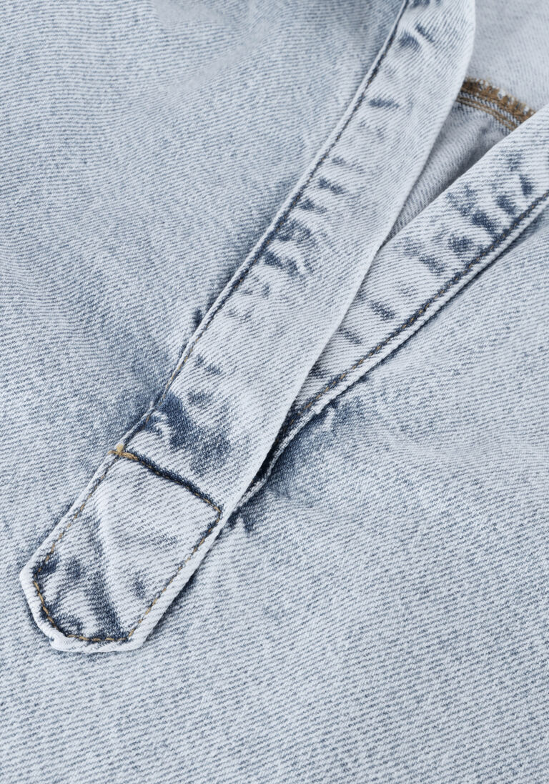 BY-BAR blauwe by-bar mini jurk flynth denim dress