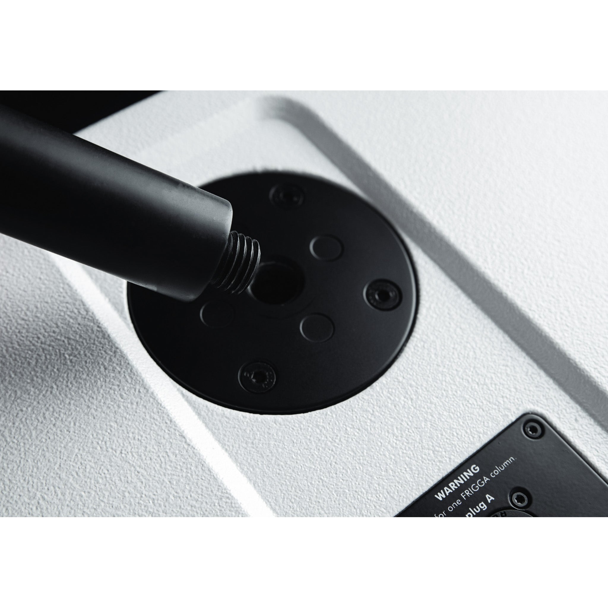DAP Frigga actief speaker-zuilsysteem, wit