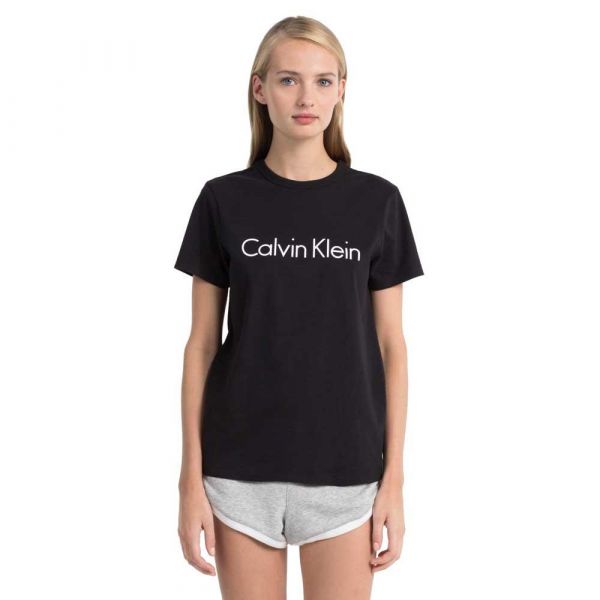 Calvin Klein Underwear Iconic Short Sleeve T-shirt Preto M Mulher