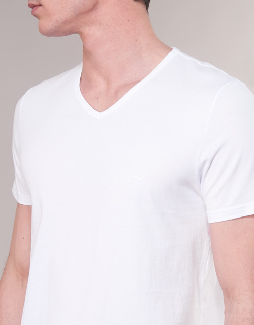 Emporio Armani - CC722-PACK DE 2 - Blanc