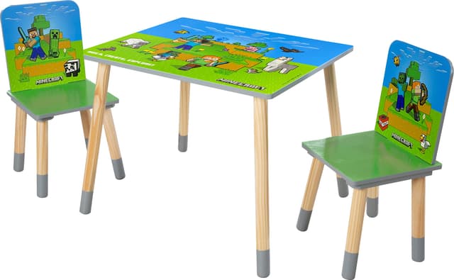 Phoenix Minecraft bord- og stolesæt