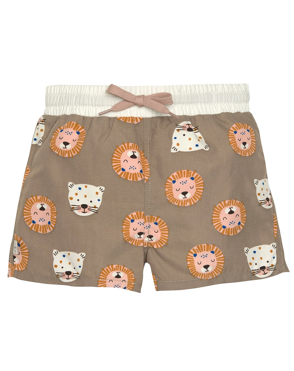 Badeshorts WILD CATS in choco