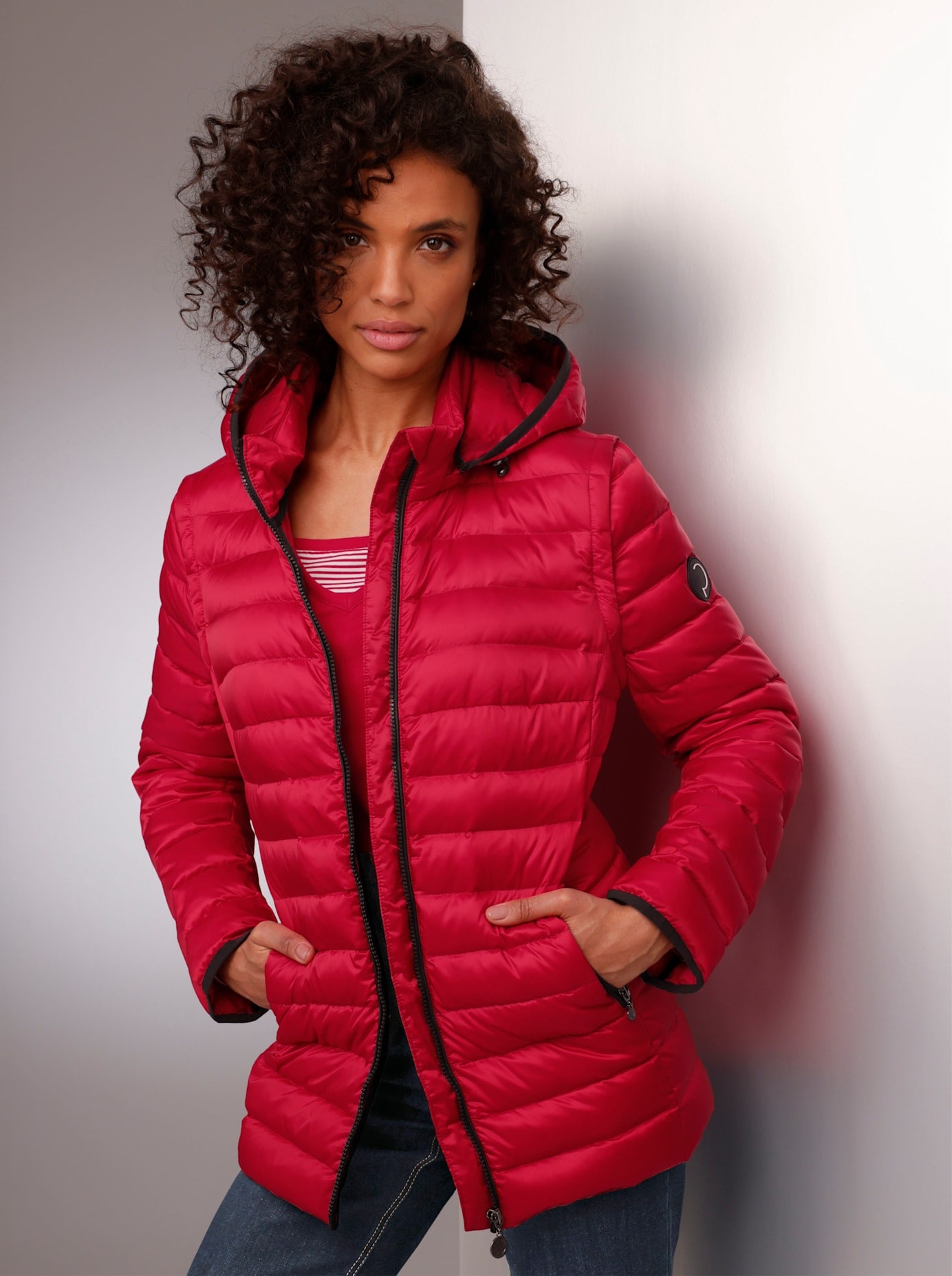 CREATION L PREMIUM Daunenjacke mit Kapuze
