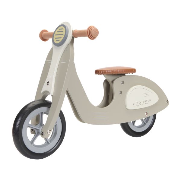 Little Dutch Houten Loopscooter Olive
