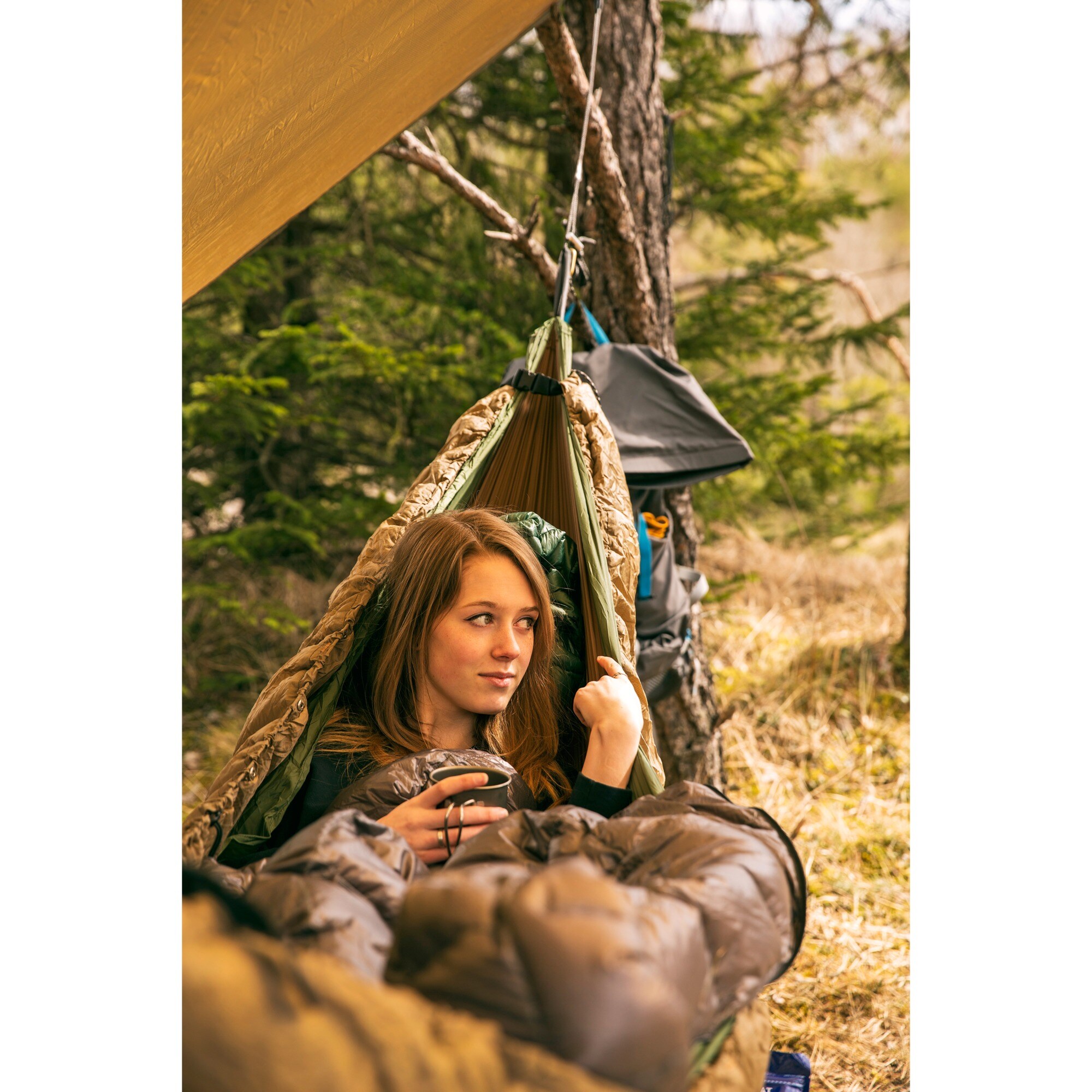 Amazonas Hängematte Underquilt-Poncho