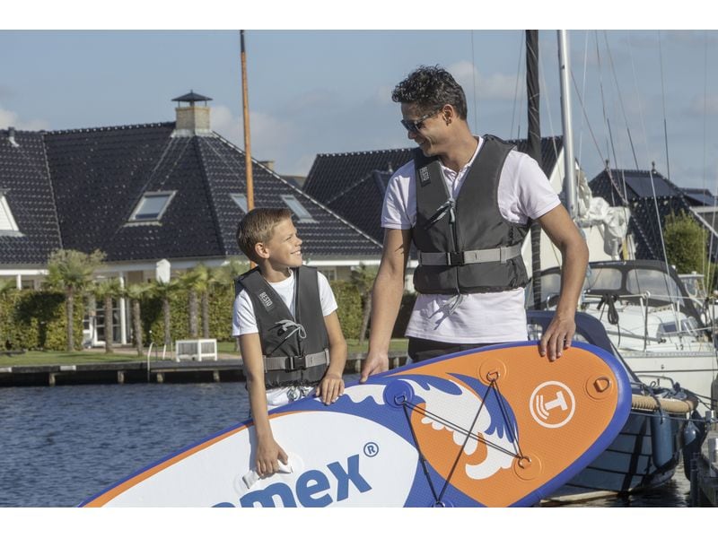 BESTO Schwimmweste Dinghy 50N Schwarz – S Rettungsweste für Erwachsene