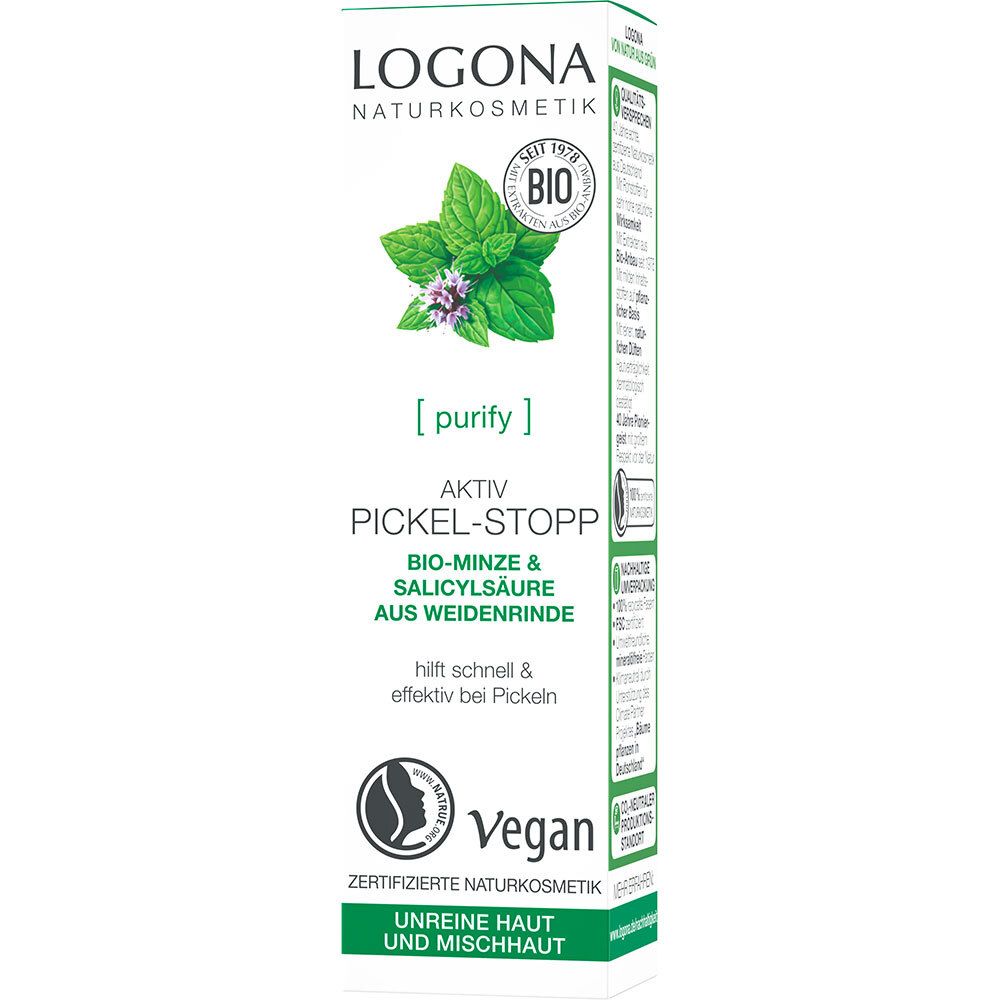 LOGONA Naturkosmetik Aktiv Pickel Stopp