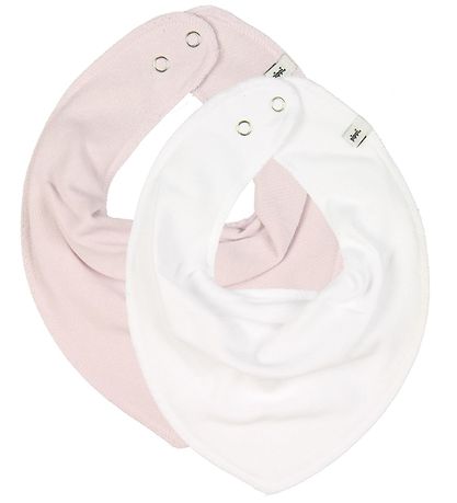 Pippi Baby Babylätzchen - Spitz - 5er-Pack - Pink/Lila/Weiß/Grau