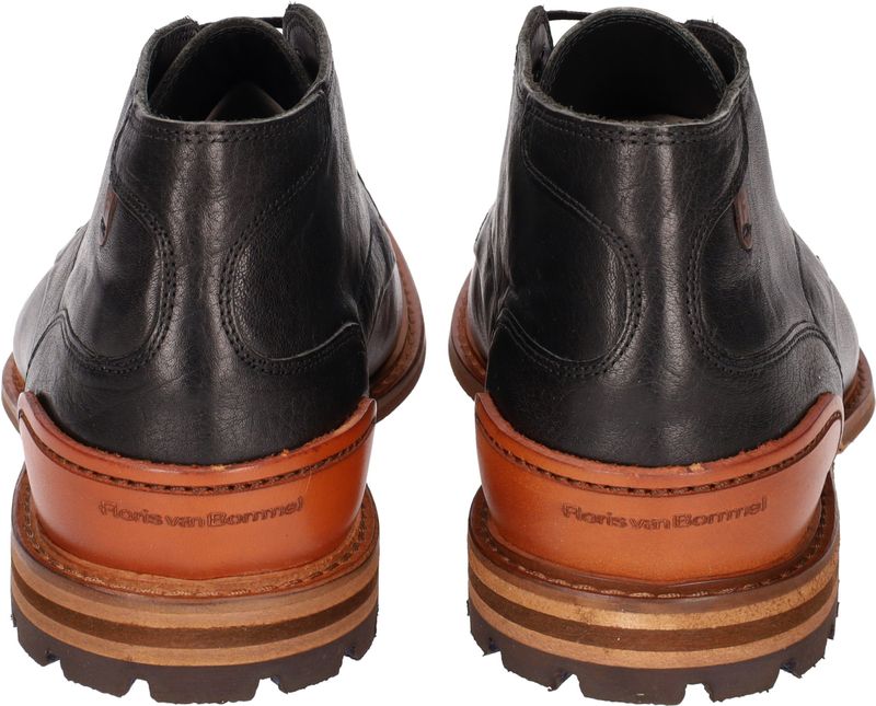 Floris van Bommel - Crepi SFM-50141 - Veterboot - Zwart - H-wijdte
