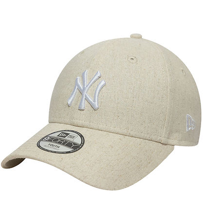 New Era Kappe - 9Forty - Viskose/Leinen - Light Beige