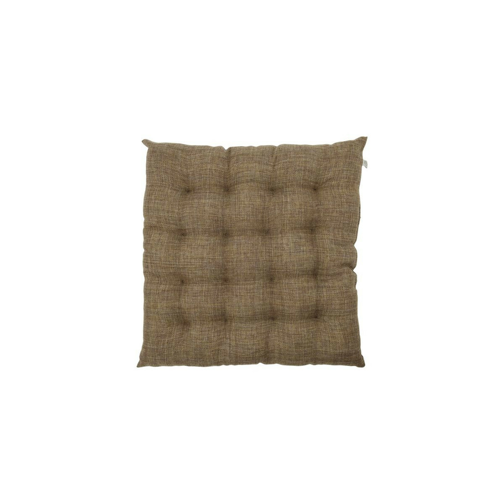Coussin pour fauteuil avec garnissage fine camel