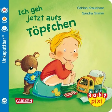 Carlsen Verlag Baby Pixi (unkaputtbar) 82: Ich geh jetzt aufs Töpfchen