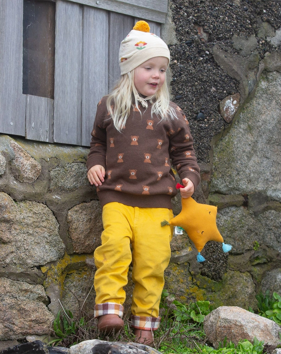 Strickpullover ANOTHER BEAR in brown
