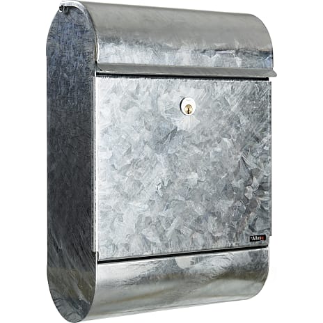 Allux postkasse model 9000 - varmt/zink galvaniseret