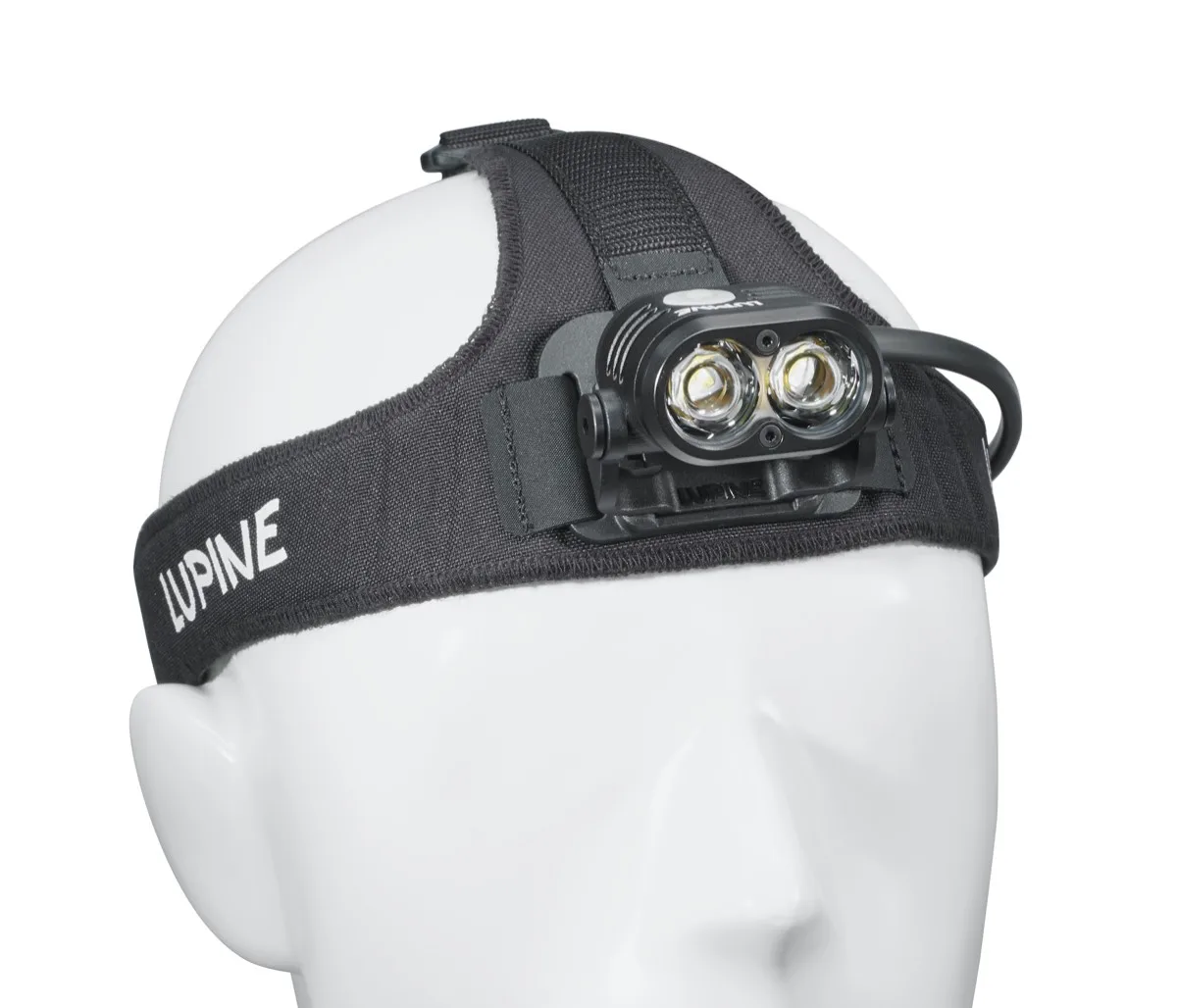 Lupine HD Headband FrontClick Piko/Blika/Wilma Black