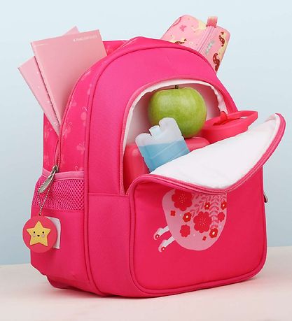 A Little Lovely Company B?rnehavetaske m. Termolomme - Pink m. F