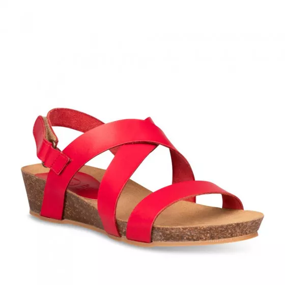 Sandales ROUGE MEGIS CASUAL