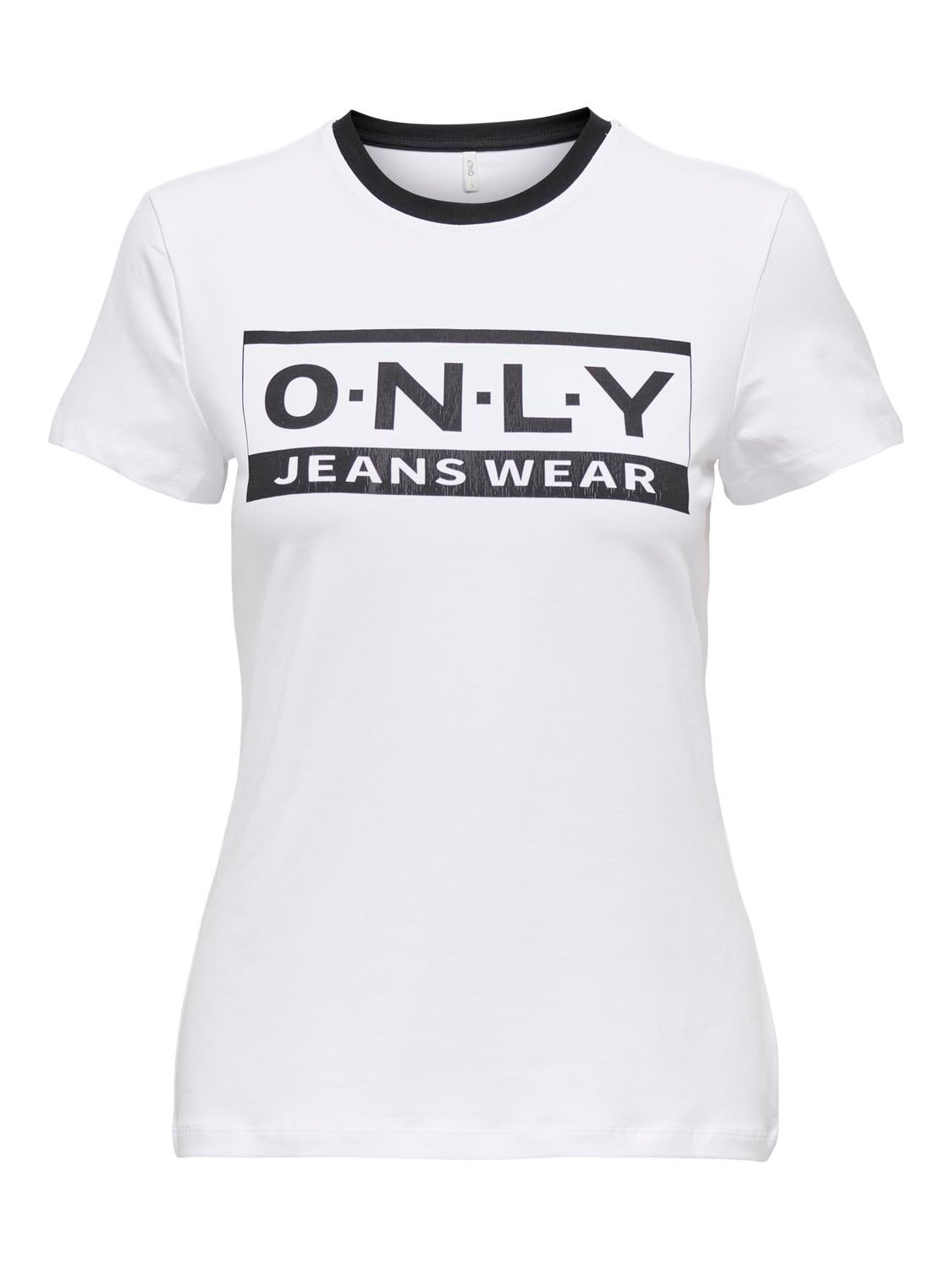 ONLLEA T-shirt Bright White