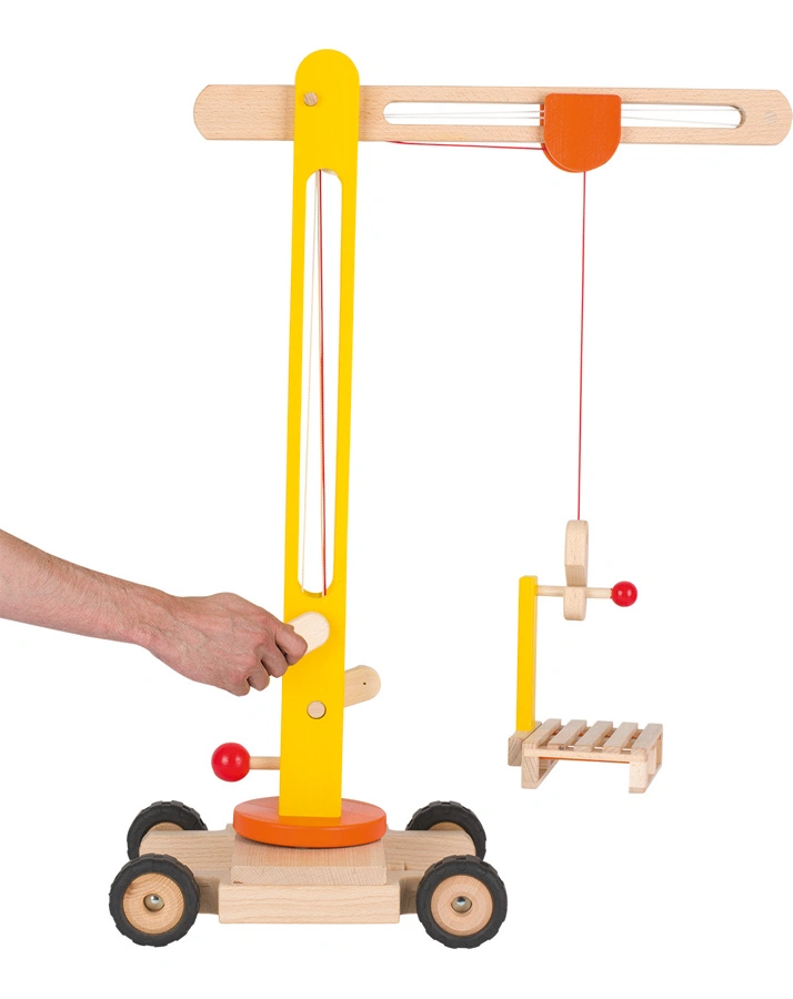 Drehkran CRANE aus Holz
