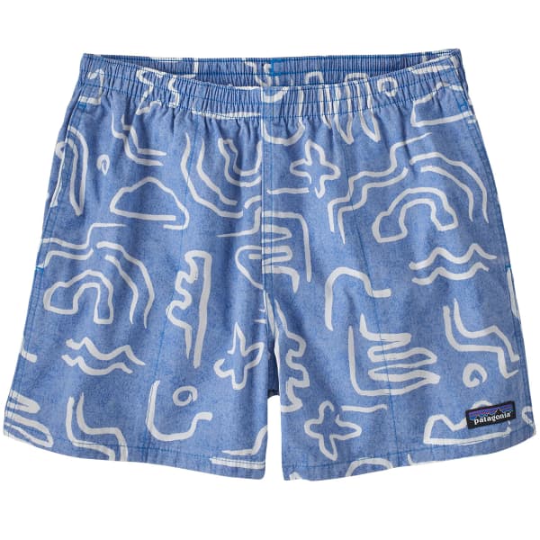 Short PATAGONIA W'S FUNHOGGERS SHORTS CHANNEL ISLANDS: VESSEL BLUE