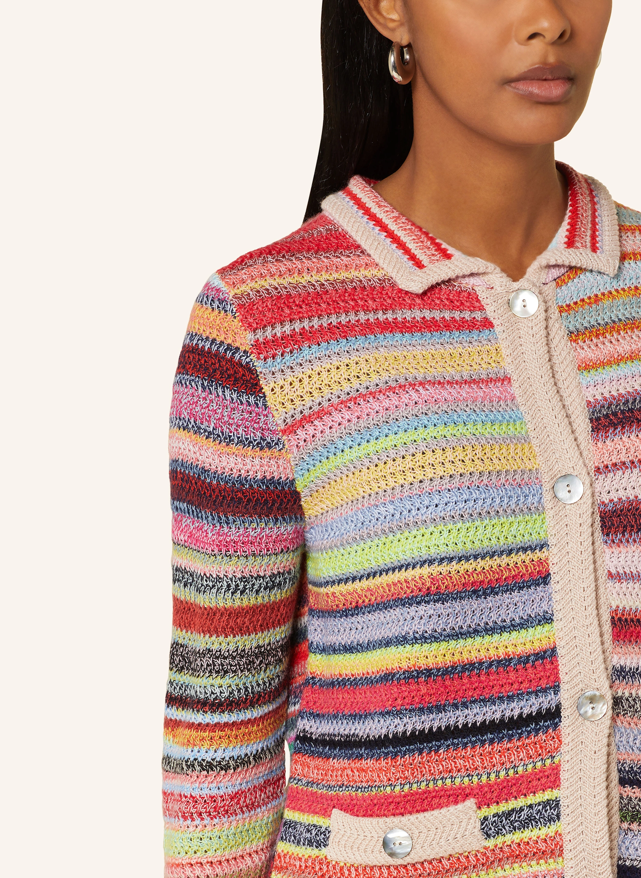 FTC CASHMERE Strickjacke mit Cashmere