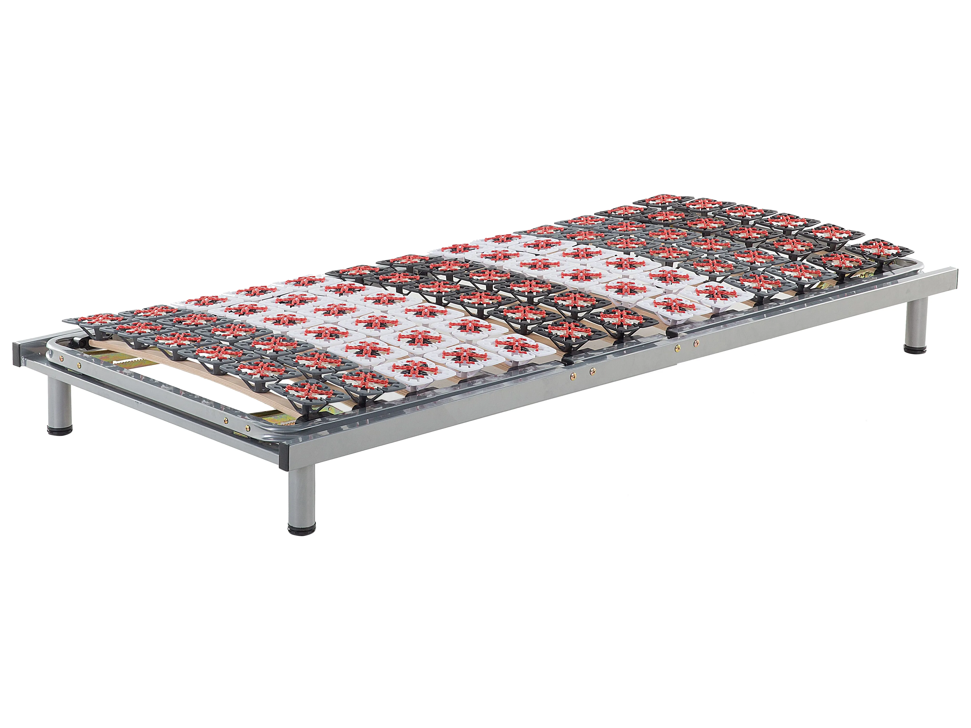 Handmatig verstelbaar bedframe STAR 90 x 200 cm Grijs