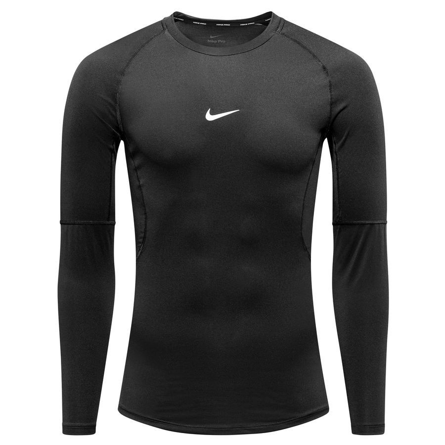 Nike Pro Baselayer Dri-FIT - Noir/Blanc Manches Longues
