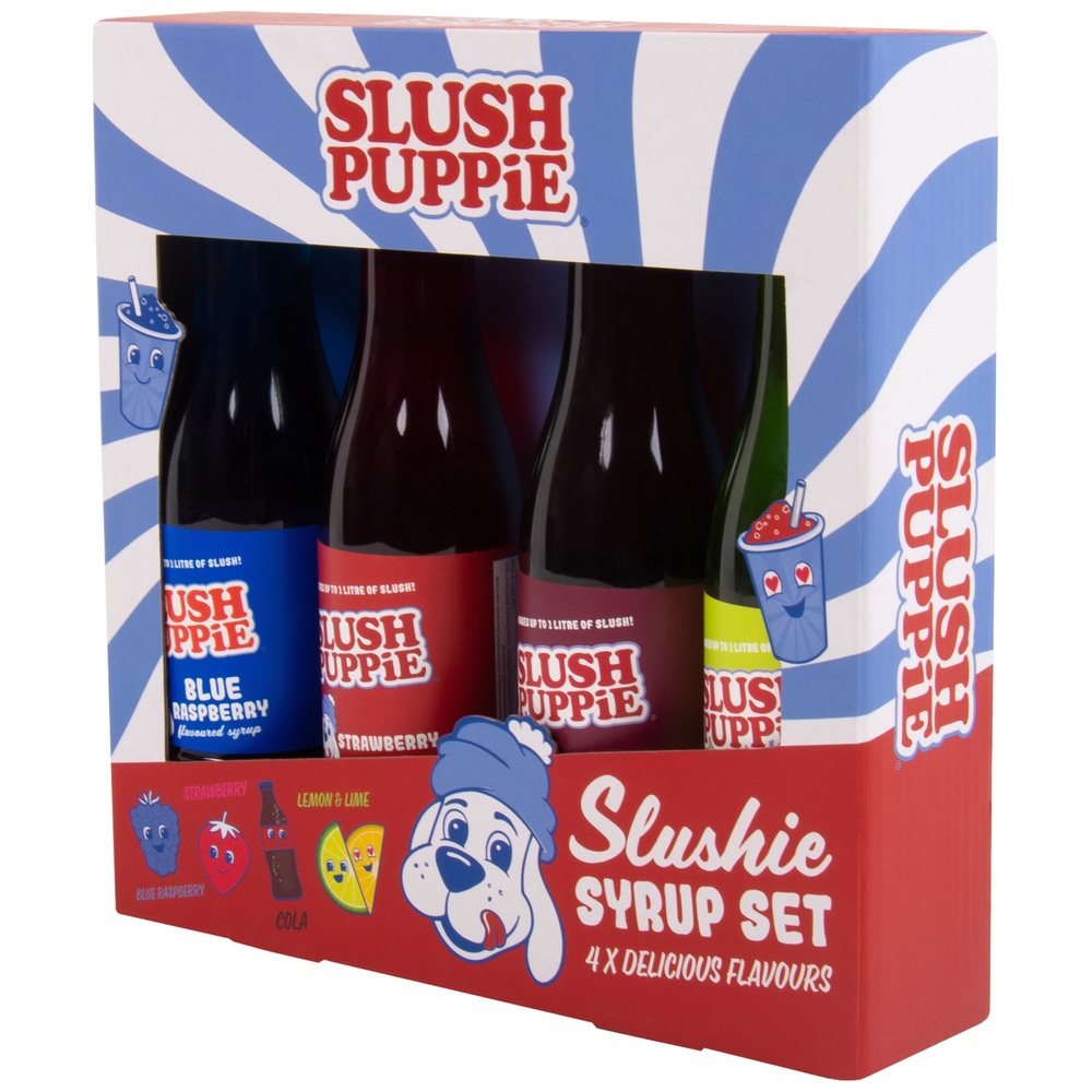 Slush Puppie 4er-Pack Sirup-Set